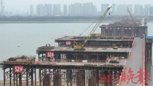 南昌九龙大桥主线桥梁桩基施工即将完成凤凰网江西 凤凰网